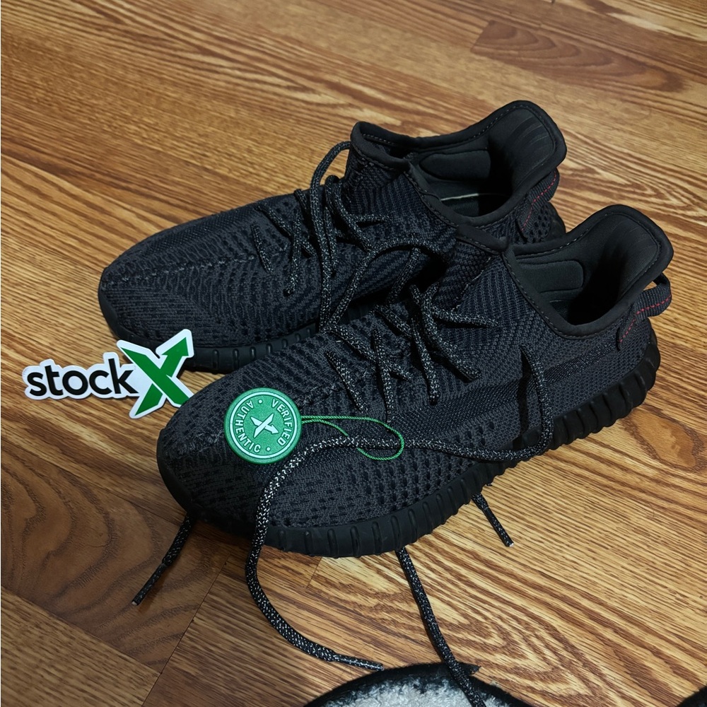 yeezys reflective 350s StockX bought & verified size 9.